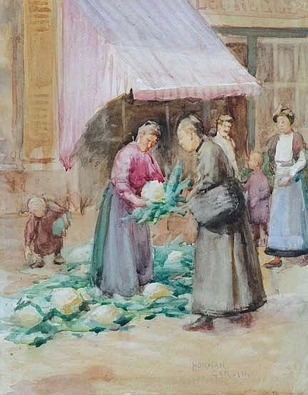 Le venditrici di cavolo